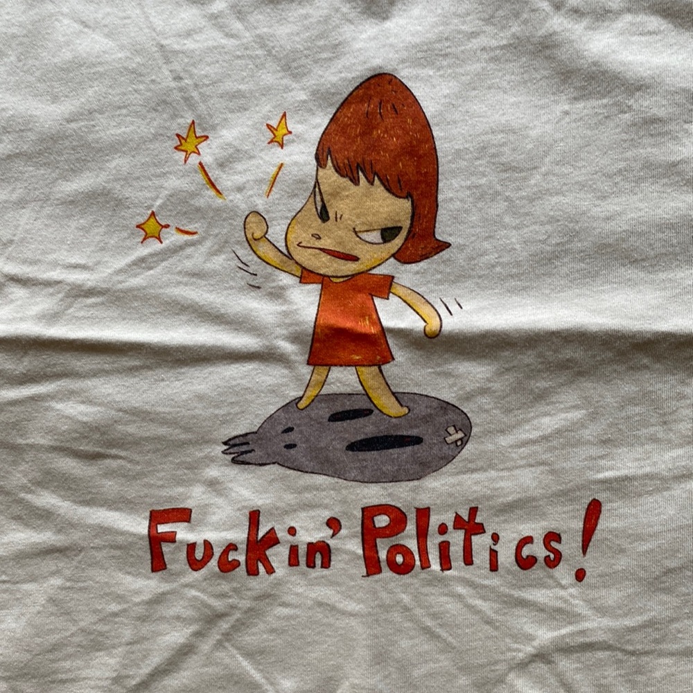 China Girl Mad at polítics?